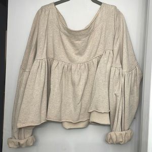 Free People slouch sweater